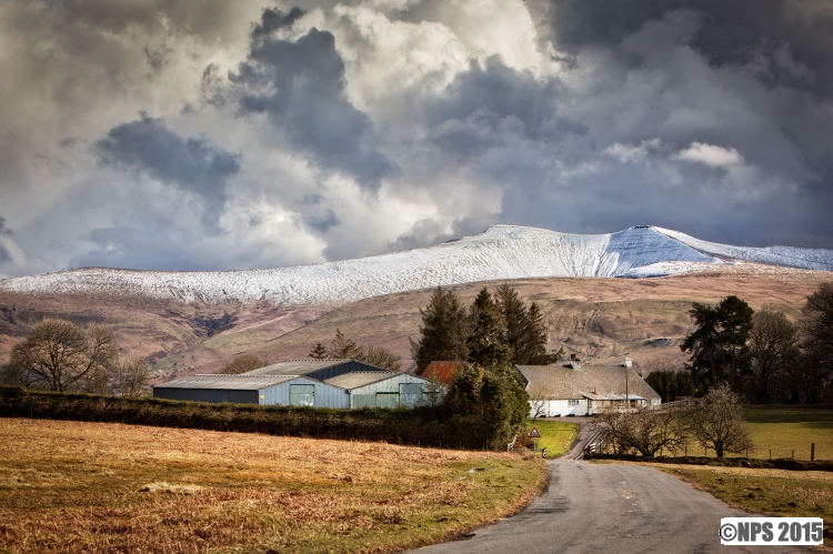 Pen y Fan  from Llanilltyd
Great sky for landscape photography today
