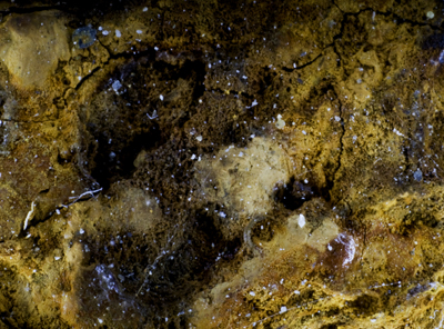 Rust- up close and personal
Eerie I know, it's just plain old rust, but up close and personal
