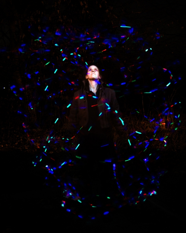 Beam Me Up
Experiment with light painting. January 2017.
Pentax k-5IIs. 18mm, f/5, 30sec, ISO 200. Tripod.
