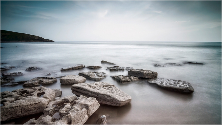 2018-06-05 club night at Dunraven Bay. For this shot I was using a 10 stop ND filter. I muted the colours a little in processing as well.
